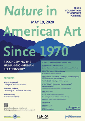 Nature in American Art Since 1970: Reconceiving the Human Non-Human Relationship
